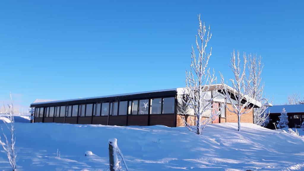 A Pousada Geysir Hestar Haukadalur Exterior foto